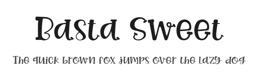 Basta Sweet by Qaratype — Decorative Font
