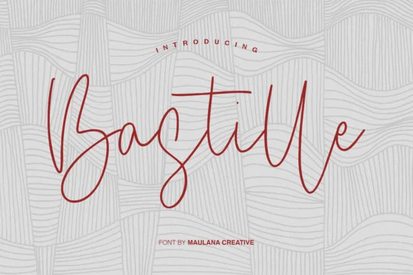 Bastille Font by Maulana Creative — Script Handwritten Font