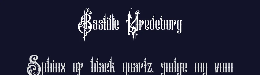 Bastille Vredeburg by Taznix Creative — Blackletter Font — thumbnail 2