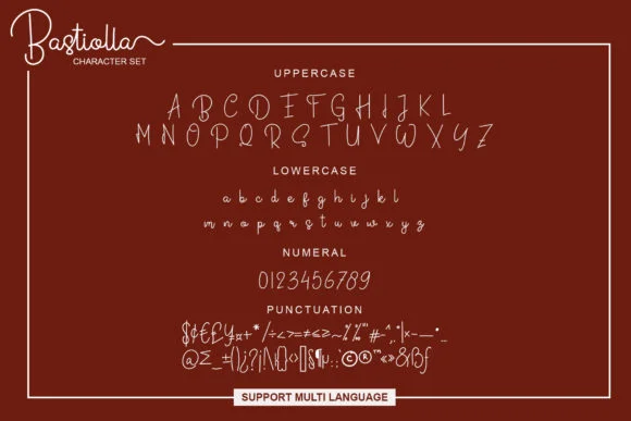 Bastiolla Font by YanStudio — Script Handwritten Font — thumbnail 7