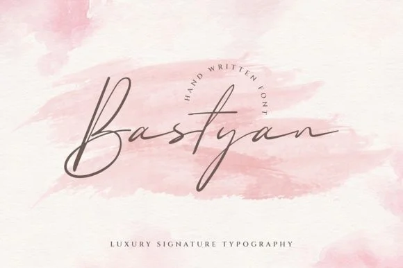 Bastyan Font by Aqeel_Art — Script Handwritten Font