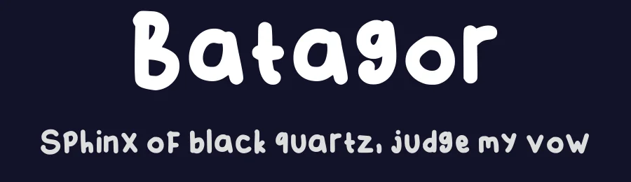 Batagor by Aris Mulya — Script Handwritten Font — thumbnail 2