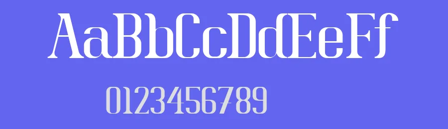 Batavia Glamore by Zulfikar Ali — Serif Font — thumbnail 3