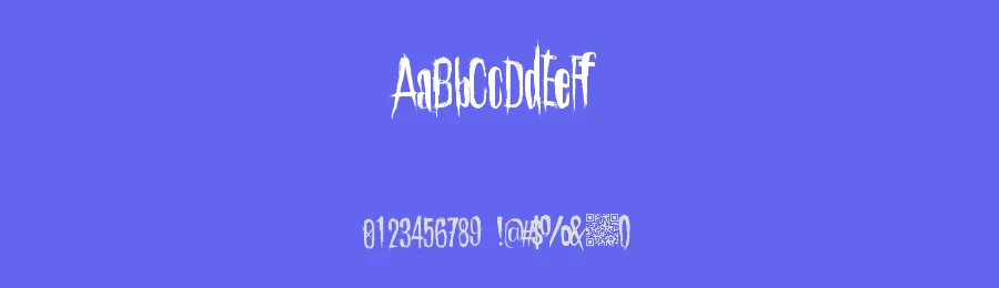 Bathing in Acid by Xerographer Fonts — Decorative Font — thumbnail 3