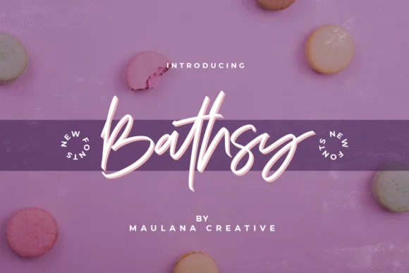 Bathsy Font by Maulana Creative — Script Handwritten Font