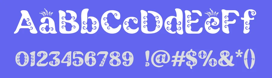 Batik Ganasan by Andry Andriansyah — Decorative Font — thumbnail 3