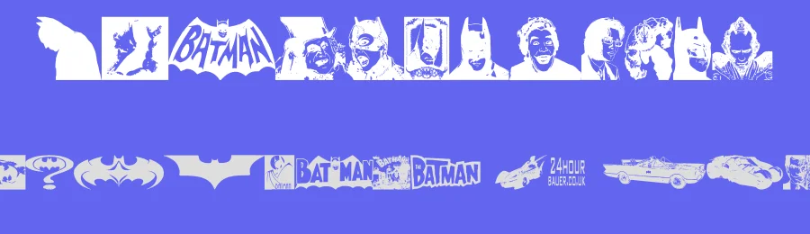 Batman The Dark Knight by xstreamed.tv — Dingbats Font — thumbnail 3