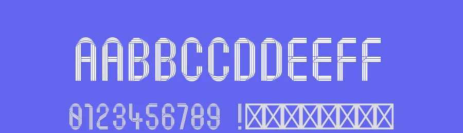 Baton Decorative by stephenflagg — Decorative Font — thumbnail 3
