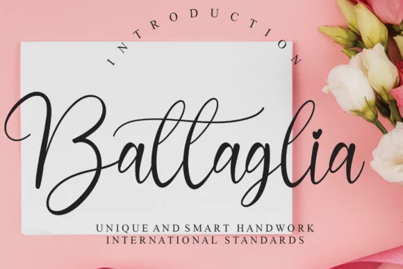 Battaglia Font by Misterletter.co — Script Handwritten Font