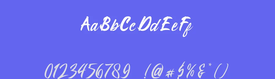Battalion Commander by Kong Font — Script Handwritten Font — thumbnail 3
