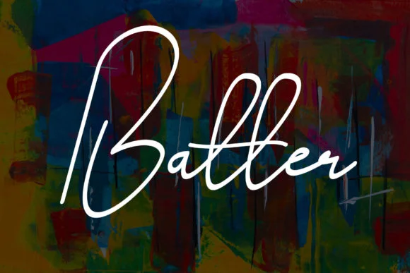 Batter Font by Designvector10 — Script Handwritten Font