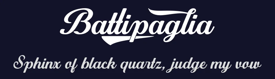 Battipaglia by Ahmad Rofingi — Script Handwritten Font — thumbnail 2
