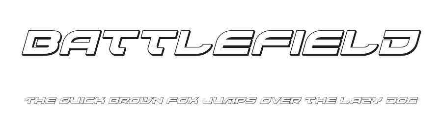 Battlefield by Iconian Fonts — Display Font