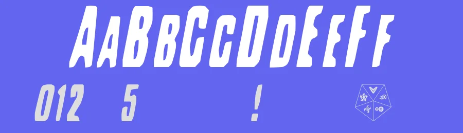 Battleforce 5 by SpideRaYsfoNtS — Decorative Font — thumbnail 3
