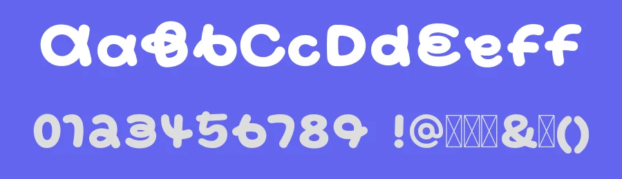Bauhaus Lace Rnd Display by Mojomox Fonts — Script Handwritten Font — thumbnail 3
