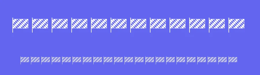 Bavaria by hanger1903 — Dingbats Font — thumbnail 3