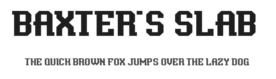 Baxter's Slab