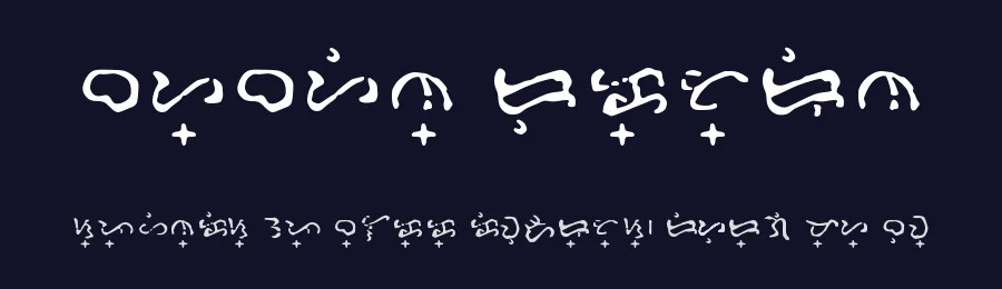 Baybayin Doctrina by Johnrel Lor — Dingbats Font — thumbnail 2