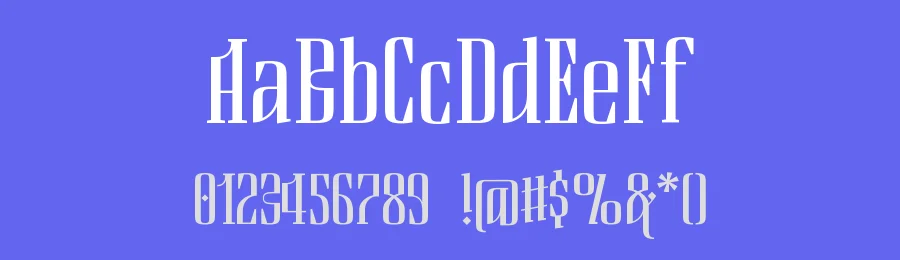 Bazilikin by YTY Digital TypeFoundry — Decorative Font — thumbnail 3