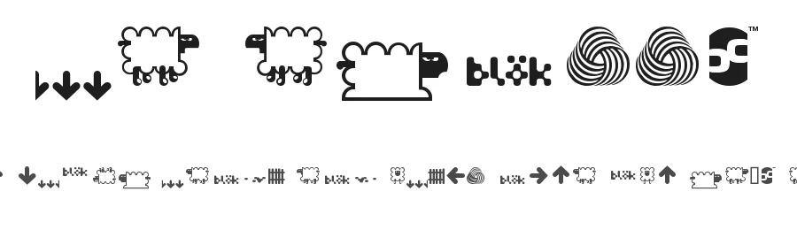 BD Flossy by Büro Destruct — Dingbats Font