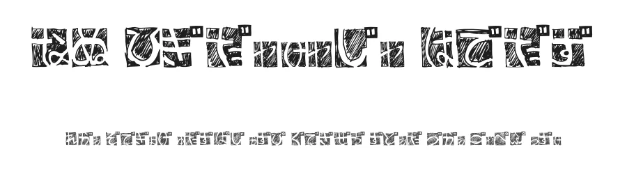 BD Hiragana Kuro by Büro Destruct — Dingbats Font