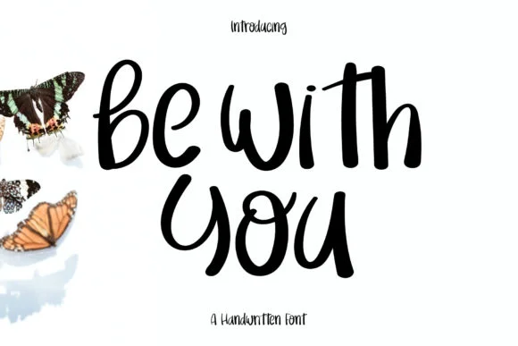 Be with You Font by Wanida Toffy — Script Handwritten Font