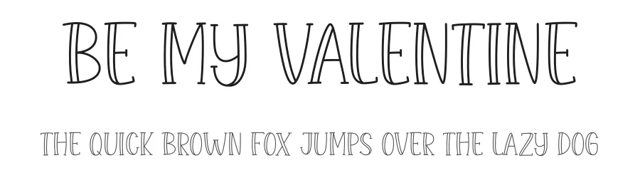 Be My Valentine