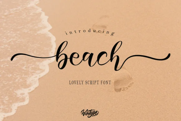 Beach Font by WinType by WinType — Script Handwritten Font