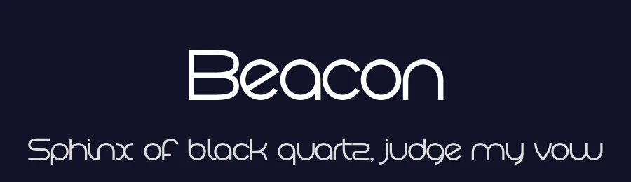 Beacon by Alpaprana Studio — Sans Serif Font — thumbnail 2