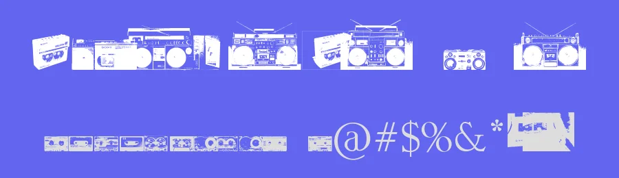 Beatbox by Mathew Taft — Dingbats Font — thumbnail 3
