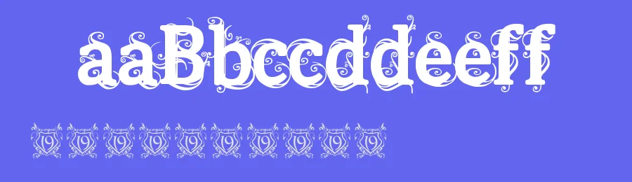 Beauregard by The Original 19 — Decorative Font — thumbnail 3