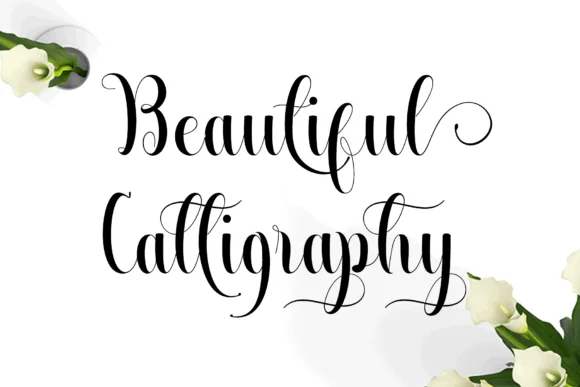 Beautiful Calligraphy Font by Rt Creative — Script Handwritten Font