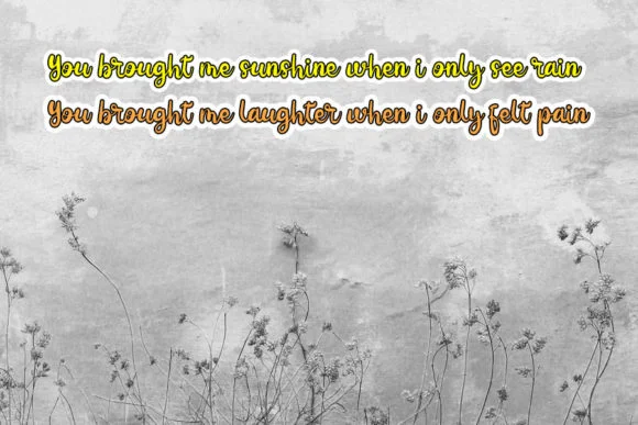 Beautiful Day Font by shiddiq.art by shiddiq.art — Script Handwritten Font — thumbnail 2