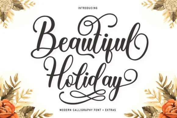 Beautiful Holiday Font by IM Studio — Script Handwritten Font