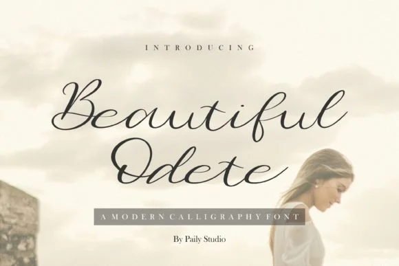 Beautiful Odete Font by pailystudio — Script Handwritten Font