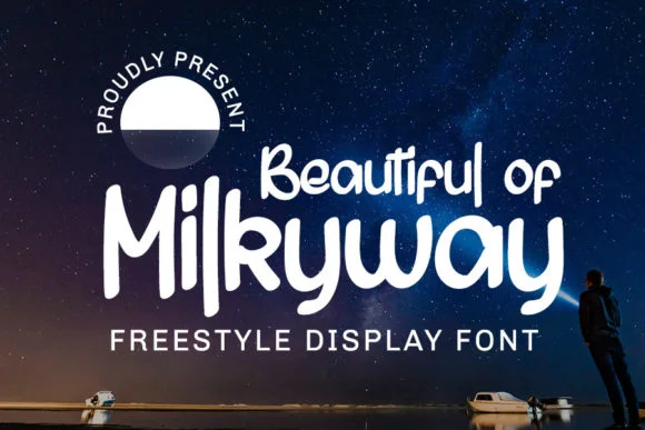 Beautiful of Milkyway Font by kloshiebueuk — Script Handwritten Font