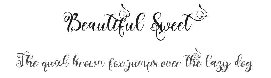 Beautiful Sweet
