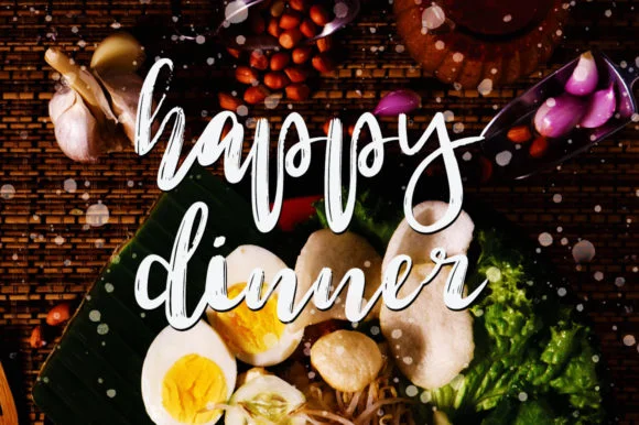Beauty Flowers Font by hafidtrihandoko.ps by hafidtrihandoko.ps — Script Handwritten Font — thumbnail 2