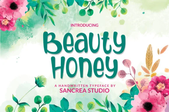 Beauty Honey Font by sancreastd. — Script Handwritten Font