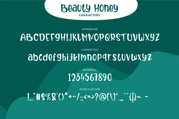 Beauty Honey Font by sancreastd. — Script Handwritten Font — thumbnail 9