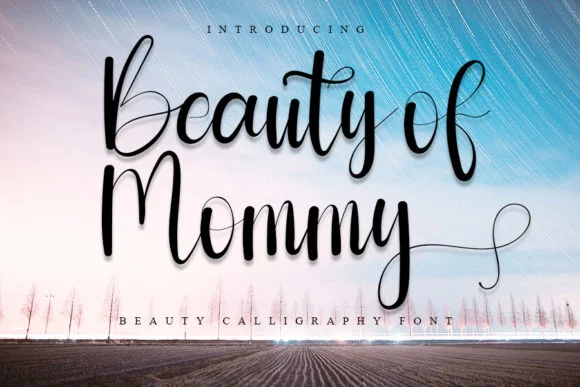 Beauty of Mommy Font by FreshTypeINK — Script Handwritten Font