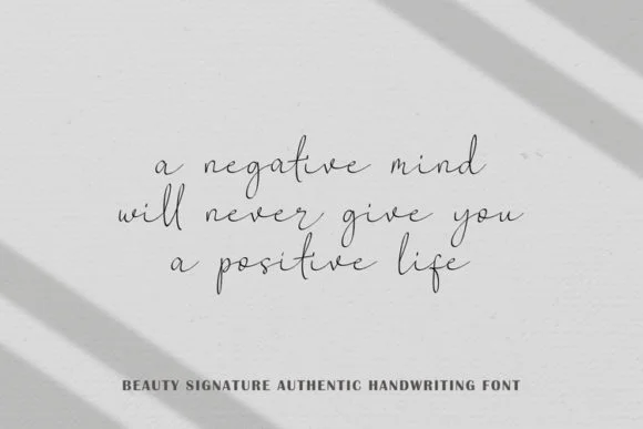 Beauty Signature Font by syabab studio by syabab studio — Script Handwritten Font — thumbnail 3