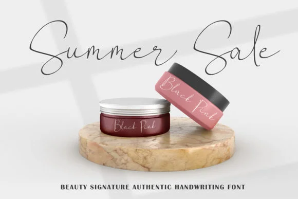 Beauty Signature Font by syabab studio by syabab studio — Script Handwritten Font — thumbnail 8