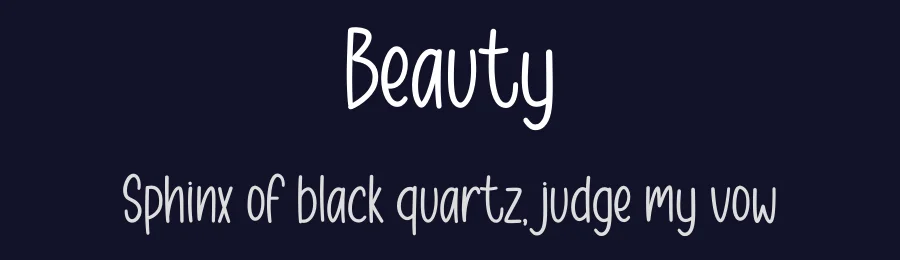 Beauty by Graphix Line Studio — Script Handwritten Font — thumbnail 2