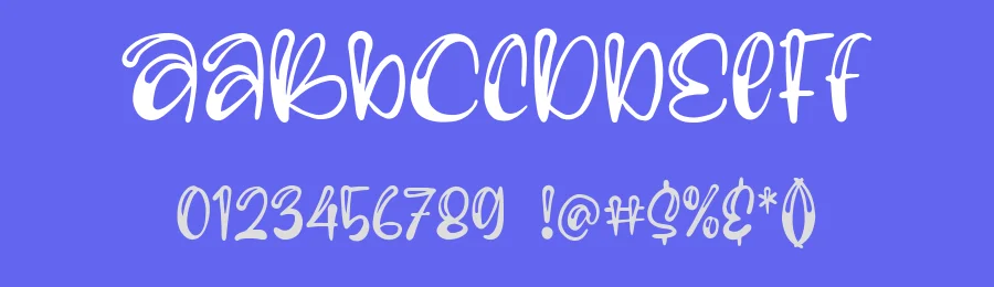 Beauty Angel by Blankids — Decorative Font — thumbnail 3
