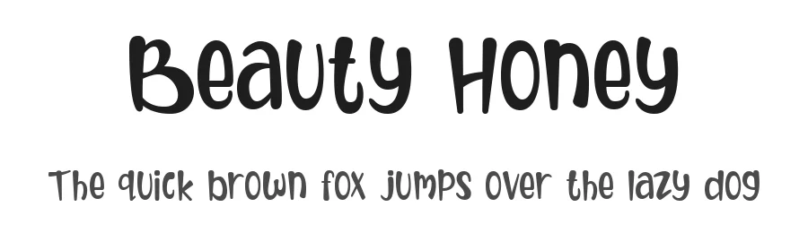 Beauty Honey by Sancrea Studio — Decorative Font