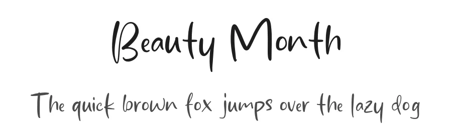Beauty Month