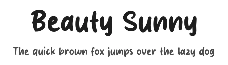 Beauty Sunny