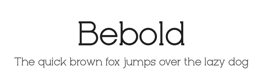 Bebold