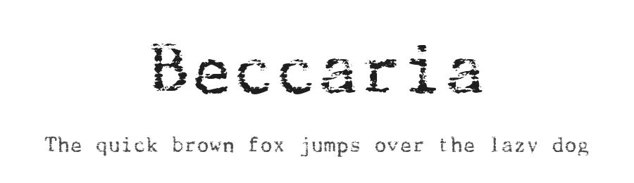 Beccaria